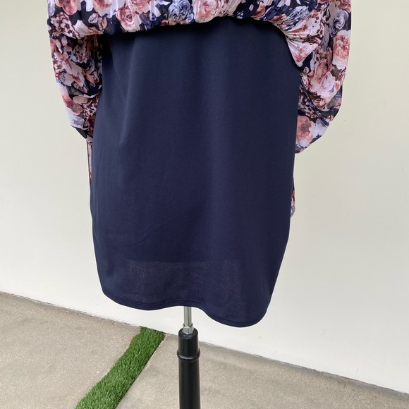 Floral Pleated Dress by Xhilaration size Med - Picture 5 of 5